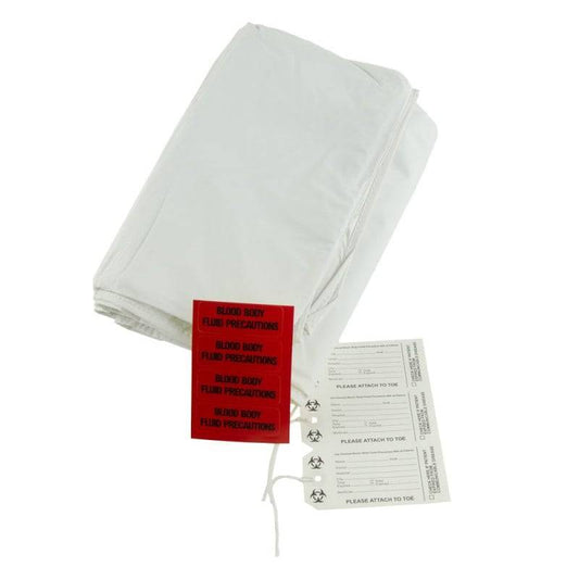 White Single-Use Body Bag - UKMEDI