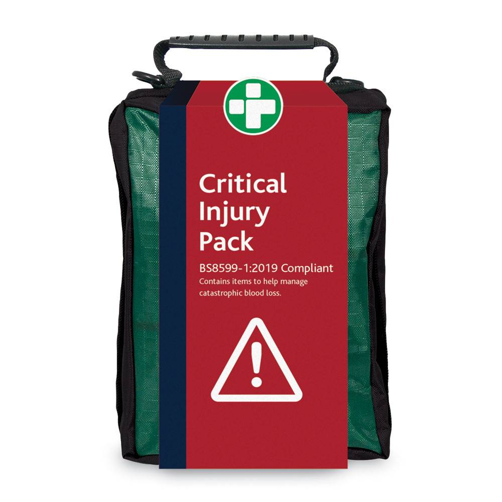 BS8599-1:2019 Critical Injury Pack in Stockholm Bag - UKMEDI - UK MEDICAL SUPPLIES