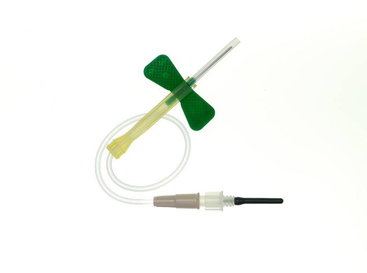 21g Green 3/4 inch BD Vacutainer Safety Lok Blood Collection 18cm