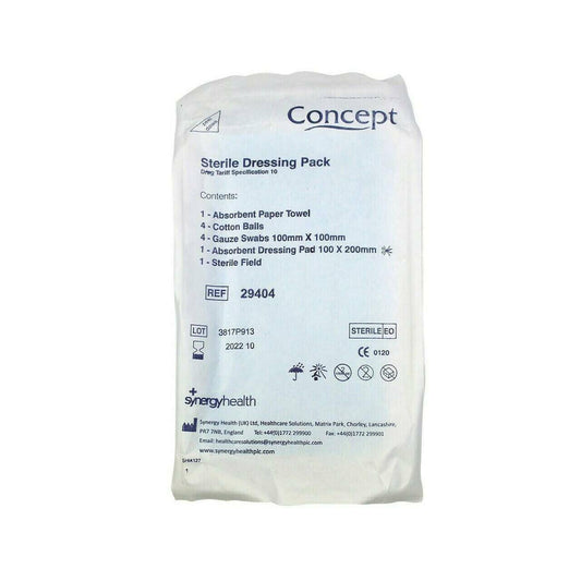 Concept Tariff Dressing Pack (sterile) Spec 10