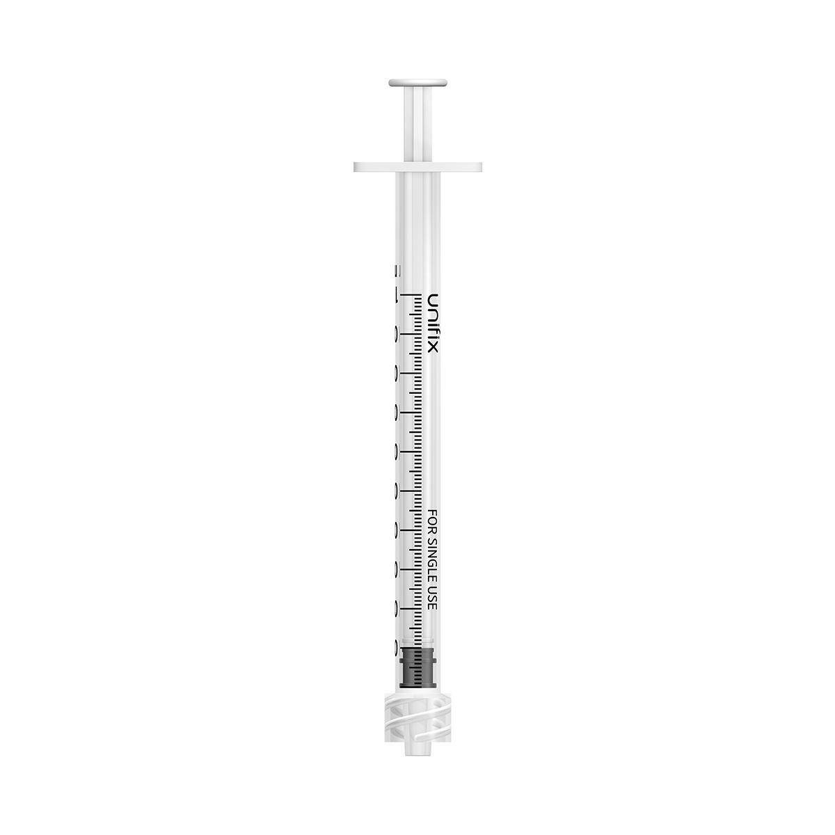 1ml Unifix Luer Lock Syringe UX1L UKMEDI.CO.UK