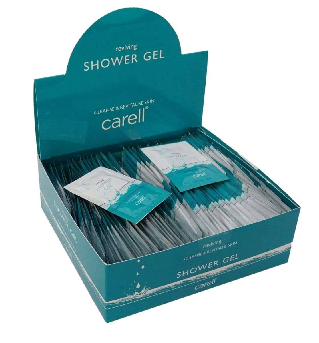 Carell - Carell Shower Gel 7ml sachets Box of 100 - PSRG7 UKMEDI.CO.UK UK Medical Supplies