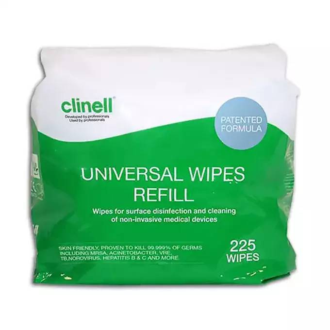 Clinell Universal Wipes Tub of 225 - UKMEDI