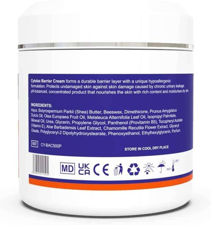 Cytolax - Cytolax Barrier Cream 500g - CY-BAC500P UKMEDI.CO.UK UK Medical Supplies