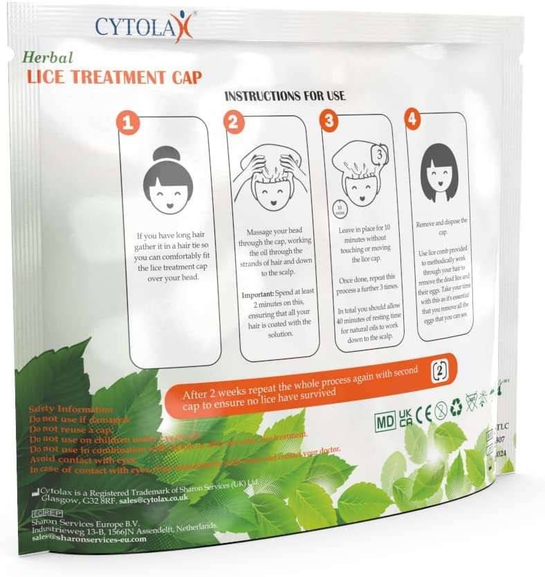 Cytolax - Cytolax Herbal Lice Treatment Cap - CY-TLC UKMEDI.CO.UK UK Medical Supplies