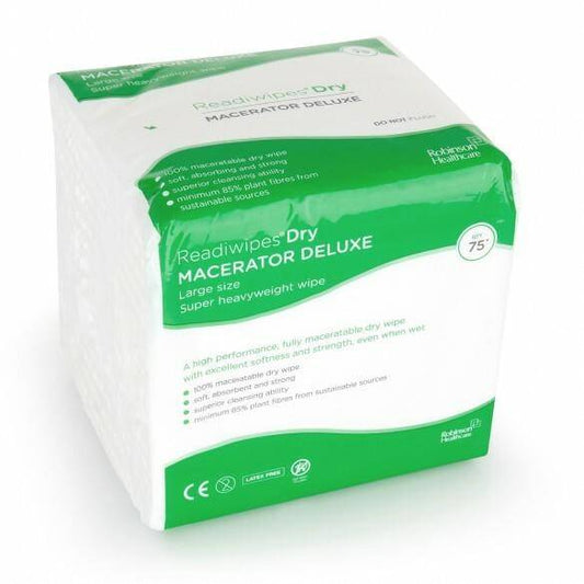 Readiwipes Macerator Deluxe Large 75's R5398 UKMEDI.CO.UK