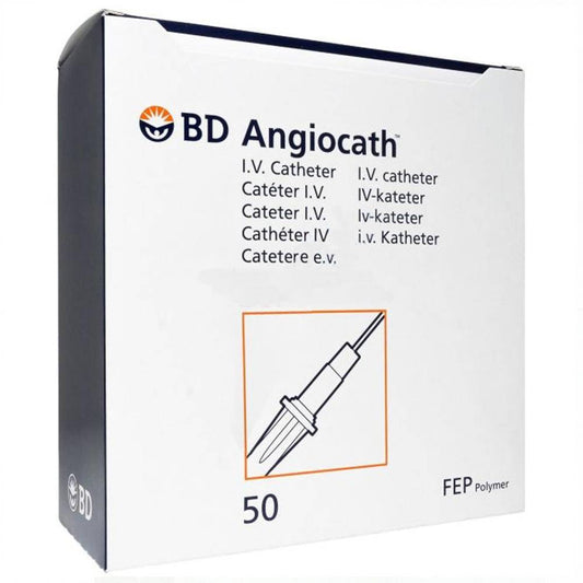 18g BD Angiocath I.V. Catheter 1 inch 79ml/min 381147 UKMEDI.CO.UK