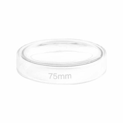 75mm Glass Petri Dish Teqler 135840 UKMEDI.CO.UK